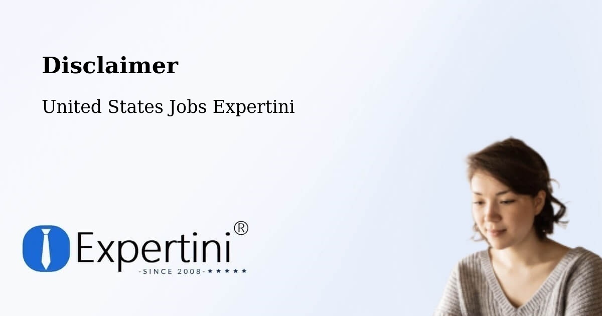 Disclaimer – Stevens Point - United States Jobs Expertini